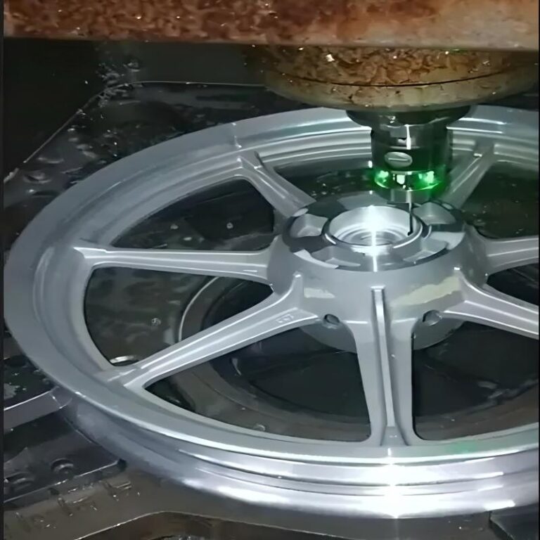 touch probe for automotive wheel hub