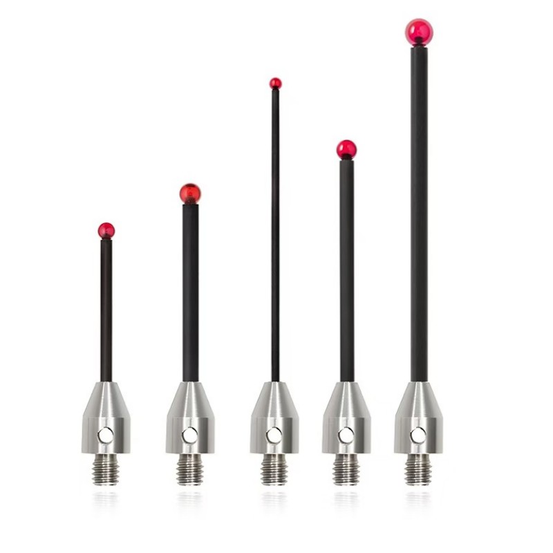 Ruby Ball Stylus - Carbon Fiber Stem