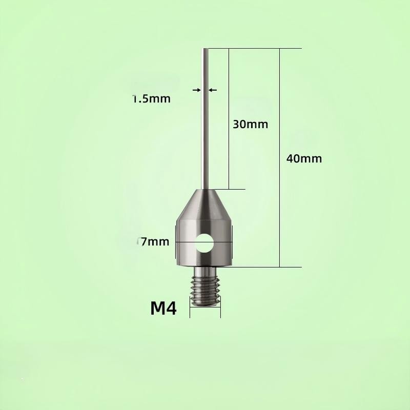 Carbide Stem Flat Stylus