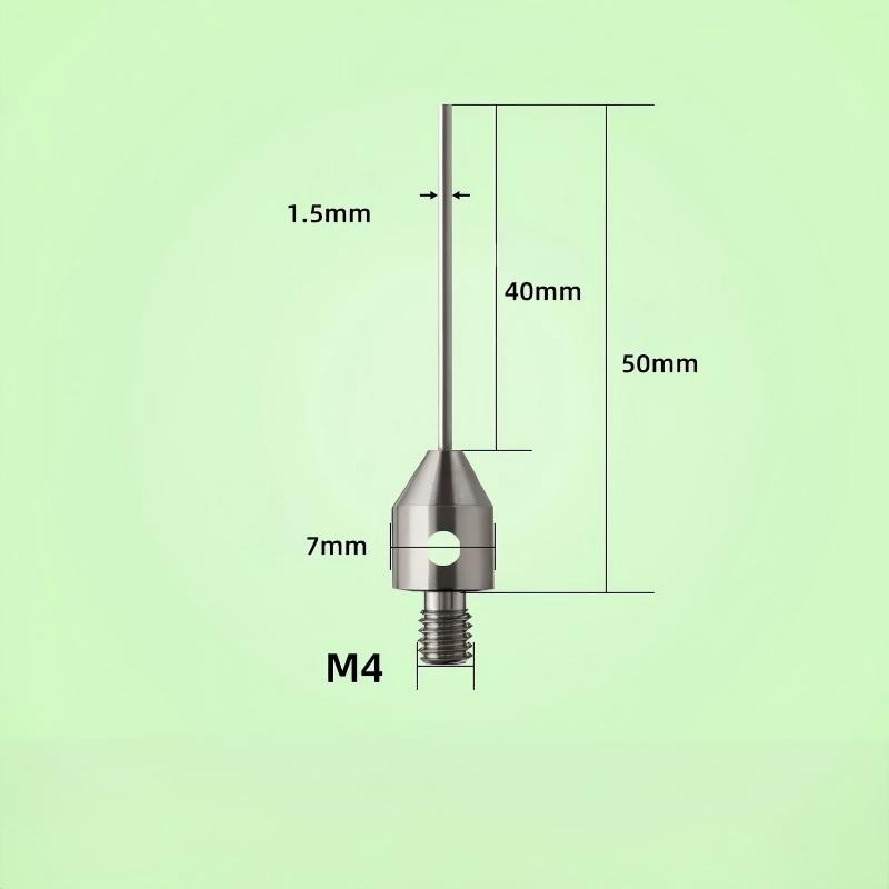 Carbide Stem Flat Stylus