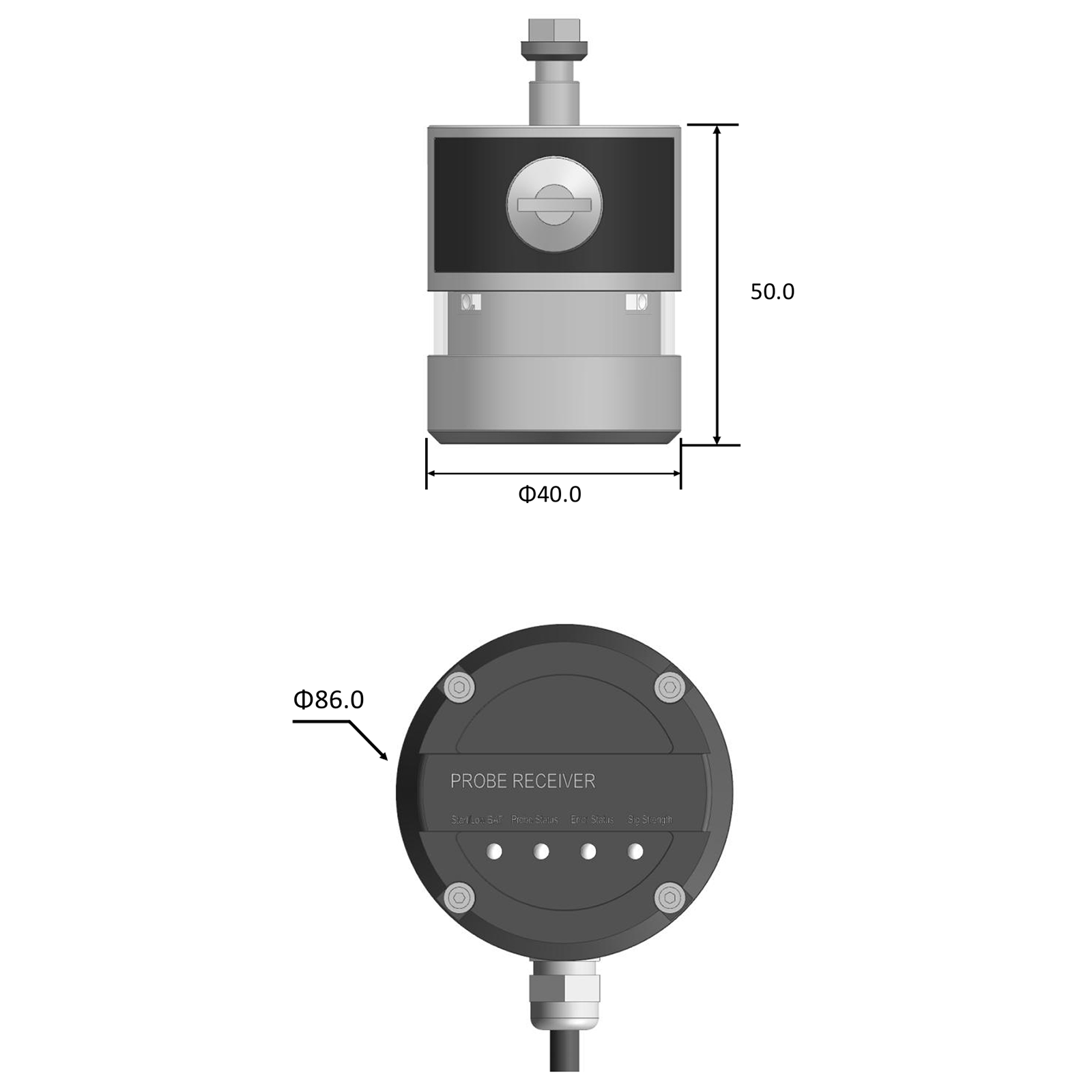Radio CNC Touch Probe DRP40-P2: Faster Setup and Safer Workpiece Measurement 1 Radio CNC Touch Probe