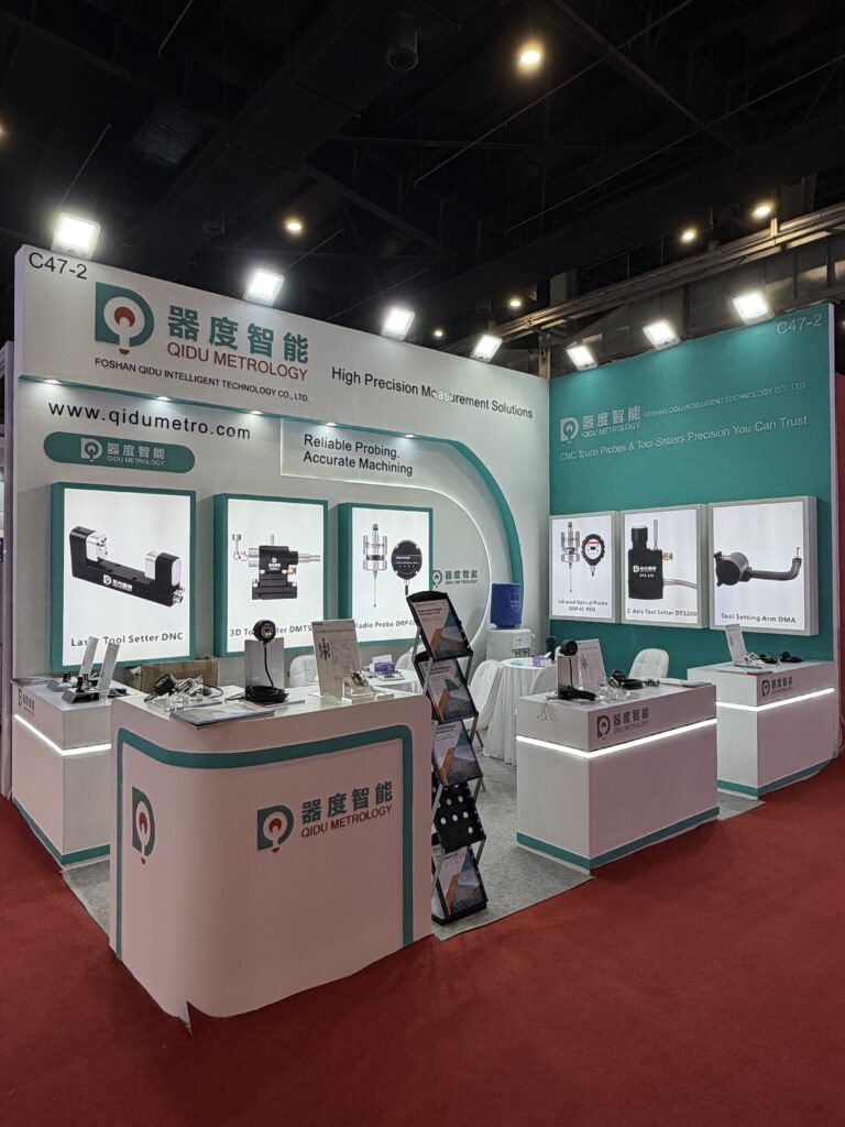 Qidu Metrology at AMTEX 2026: Real CNC Probing Conversations in India 2 Qidu Metrology at AMTEX 2026